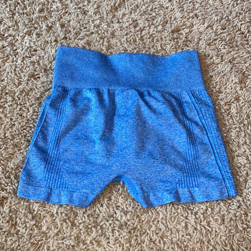 Blue Workout Shorts